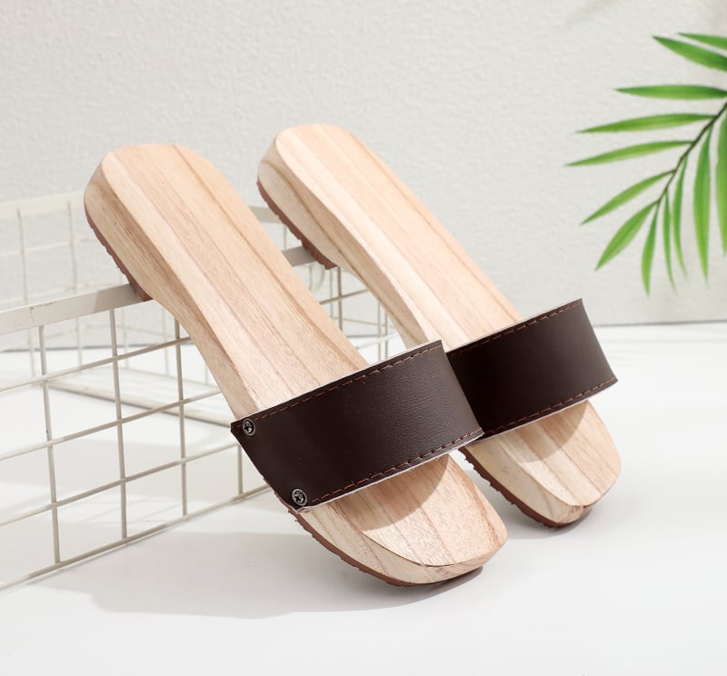 Мъжки ретро сандали с открити пръсти, горна част от изкуствена кожа, подметка EVA, за възраст 18–40 г.