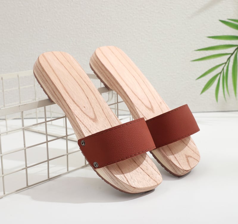 Мъжки ретро сандали с открити пръсти, горна част от изкуствена кожа, подметка EVA, за възраст 18–40 г.