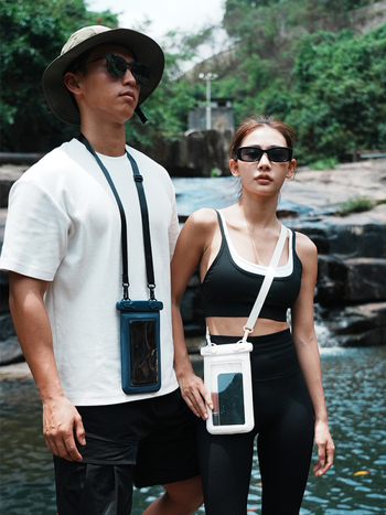 Водоустойчив калъф за телефон за открити спортове с плаващ дизайн, удароустойчив, голям капацитет, PVC материал