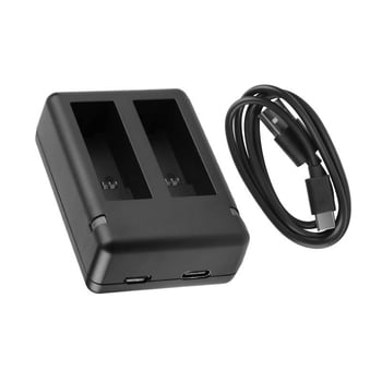 Φορτιστής Insta360 Ace (MSO-0018) - πλαστικό περίβλημα, περιλαμβάνεται καλώδιο φόρτισης