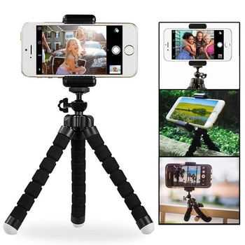 CN-5 Τριπόδος για Κάμερες Δράσης με Bluetooth Απομακρυσμένο, Κλιπ για Τηλέφωνο και Κράτημα Σχοινιού; Συμβατό με GoPro, Insta360, DJI, Xiaoyi Yi, Sony και άλλες κάμερες δράσης