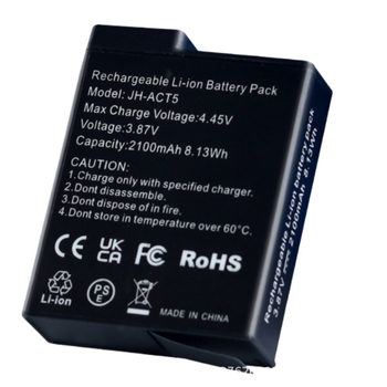 Batéria pre DJI Action 5 Pro, 4, 3 a Osmo360 – ABS púzdro; balenie obsahuje batériu a krabičku