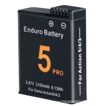 Batéria pre DJI Action 5 Pro, 4, 3 a Osmo360 – ABS púzdro; balenie obsahuje batériu a krabičku