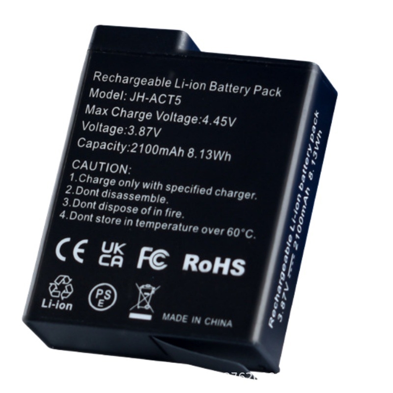 Batéria pre DJI Action 5 Pro, 4, 3 a Osmo360 – ABS púzdro; balenie obsahuje batériu a krabičku