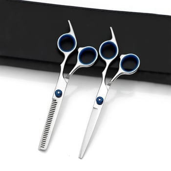 Állatgondozó olló egyenes és hajlított élekkel, kutyáknak, magas minőségű acélból, kozmetikai olló a Quickly márkától