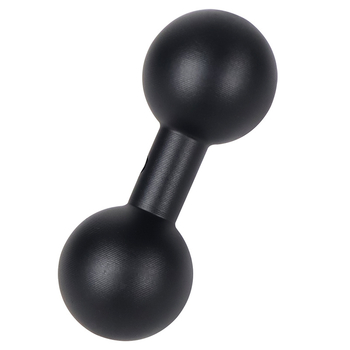 Alumínium ötvözetű motorkerékpártelefon navigációs tartó, 20 mm-es fej 17 mm-es kettős gömbfej