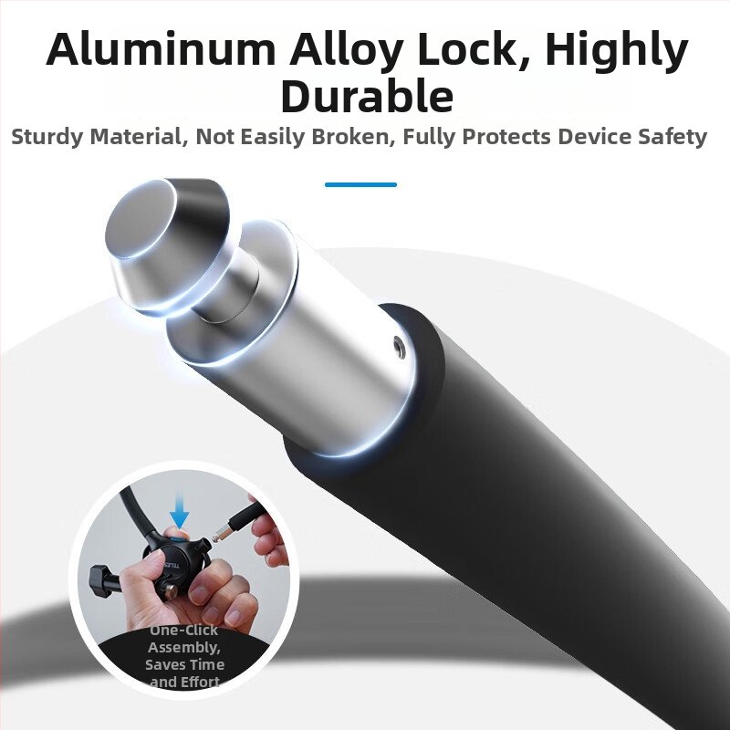 Suport magnetic pentru gât cu anti-vibrații pentru camere de acțiune și smartphone-uri — cauciuc și metal, compatibil universal, model J10