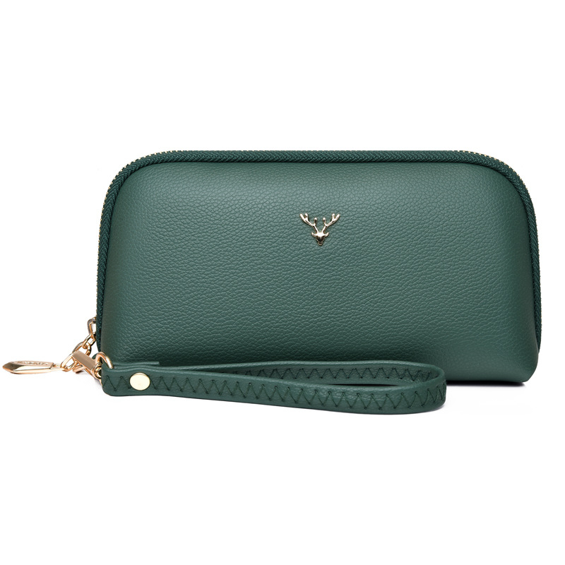 Ženska clutch torbica, PU materijal, shell dizajn, lychee uzorak, dnevna upotreba