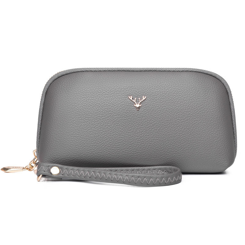 Ženska clutch torbica, PU materijal, shell dizajn, lychee uzorak, dnevna upotreba