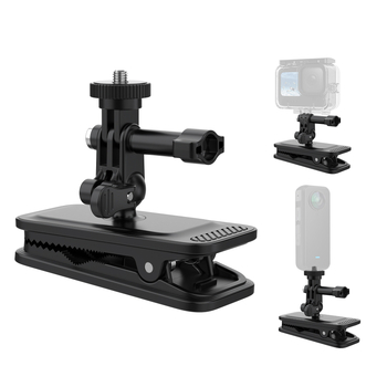 Univerzalni klip za ruksak GoPro s magnetskim držačem — lagani držač kamere, kompatibilan s GoPro, Insta360, DJI i pametnim telefonima | silikon + ABS + PC | PK03