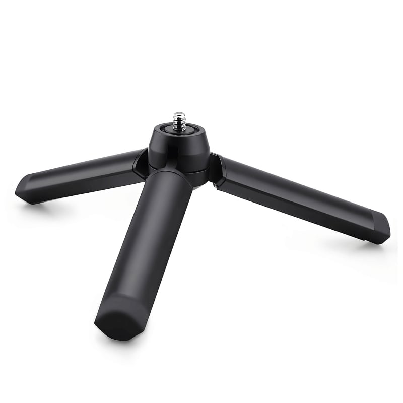 Stativ metalic de birou pentru telefoane, camere de acțiune și proiectoare — model At1006, aliaj de aluminiu