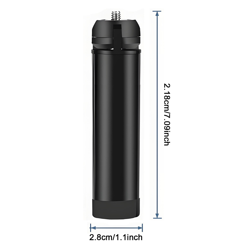 Stativ metalic de birou pentru telefoane, camere de acțiune și proiectoare — model At1006, aliaj de aluminiu