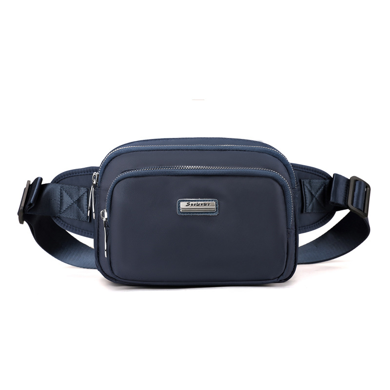 Ženska chest bag, mali crossbody ruksak, najlon, ulični stil, zatvarač, poliester podstava, unutarnje pretince: pretinac sa zatvaračem, pretinac za telefon, pretinac s dvostrukim zatvaranjem
