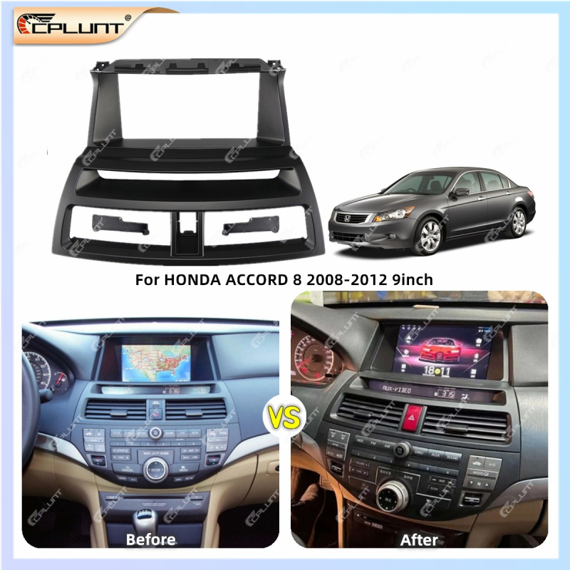 Okvir ploče kontrolne ploče za Honda Accord 8. generacije s Android navigacijom – ABS+PC, 1,2 kg