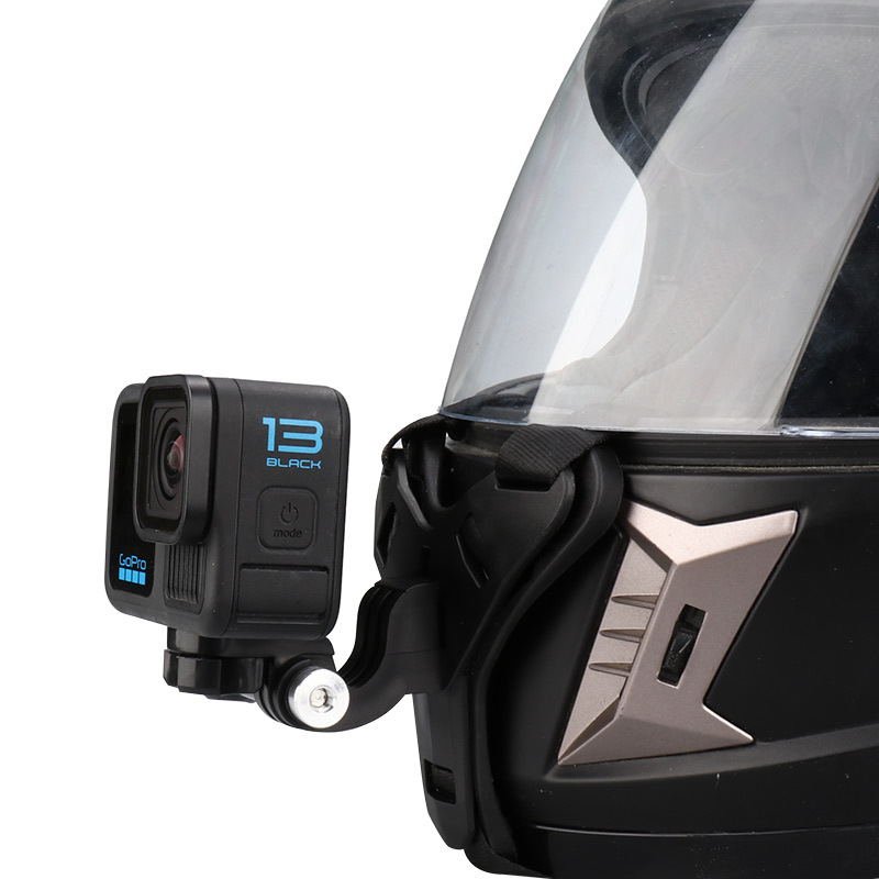 GoPro GR19 držač podbradnika kacige za off-road motocikl, PP+TPe materijal, mogućnost dodavanja logotipa, universalna kompatibilnost