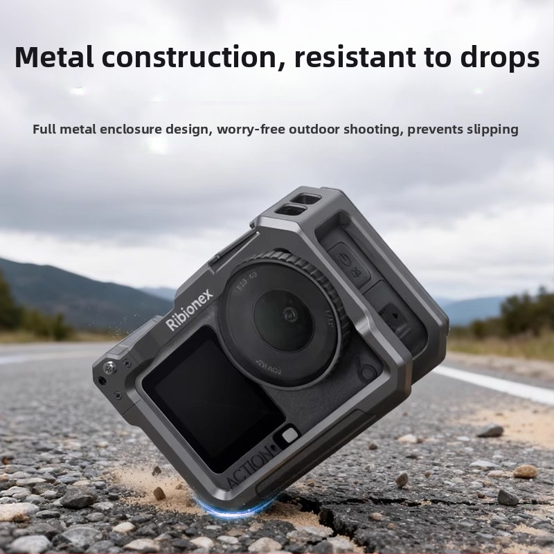Axyn Cage okvir od aluminijske legure za DJI Osmo Action6, s ručnim rigom i dodacima