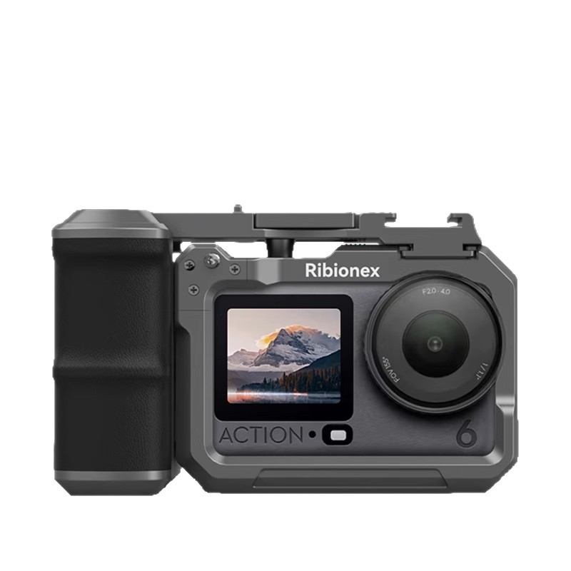 Axyn Cage okvir od aluminijske legure za DJI Osmo Action6, s ručnim rigom i dodacima