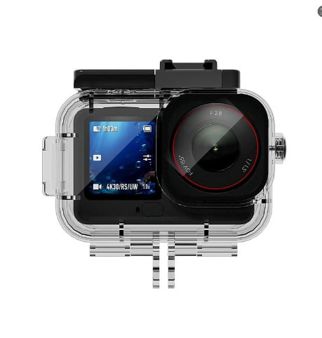 Αδιάβροχο προστατευτικό περίβλημα για DJI Action 6, αντι-ομίχλη, υλικό tempered glass, συμβατό με Action 6