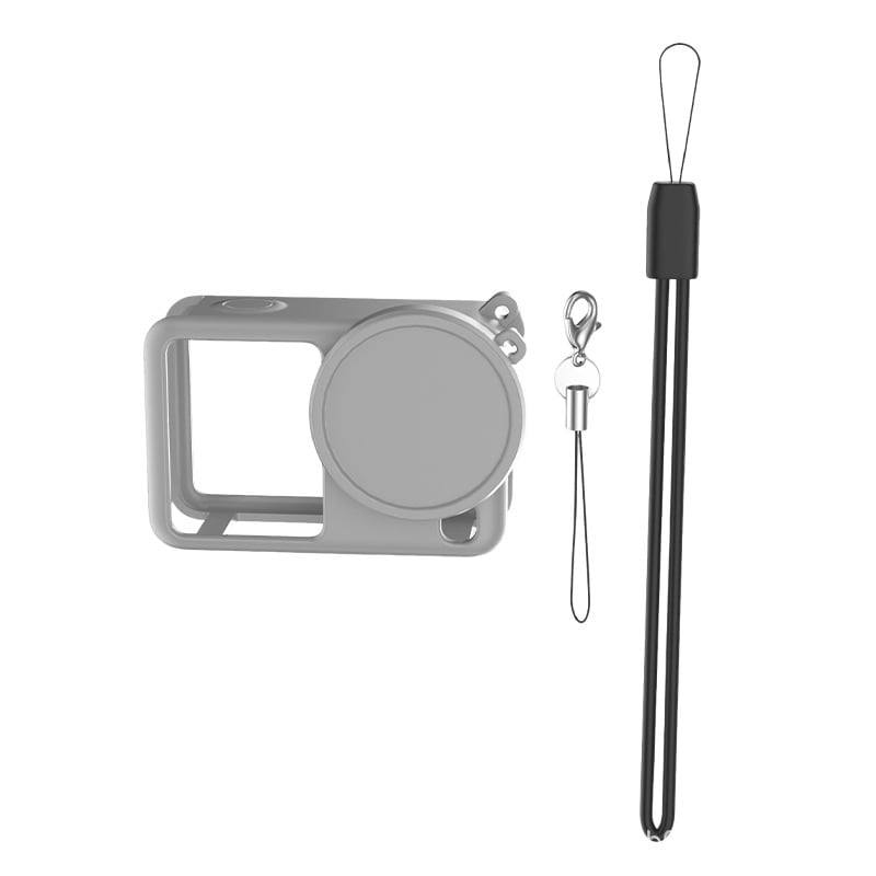 Θήκη προστασίας από σιλικόνη για DJI Action 6 με κάλυμμα φακού, προστασία από πτώσεις