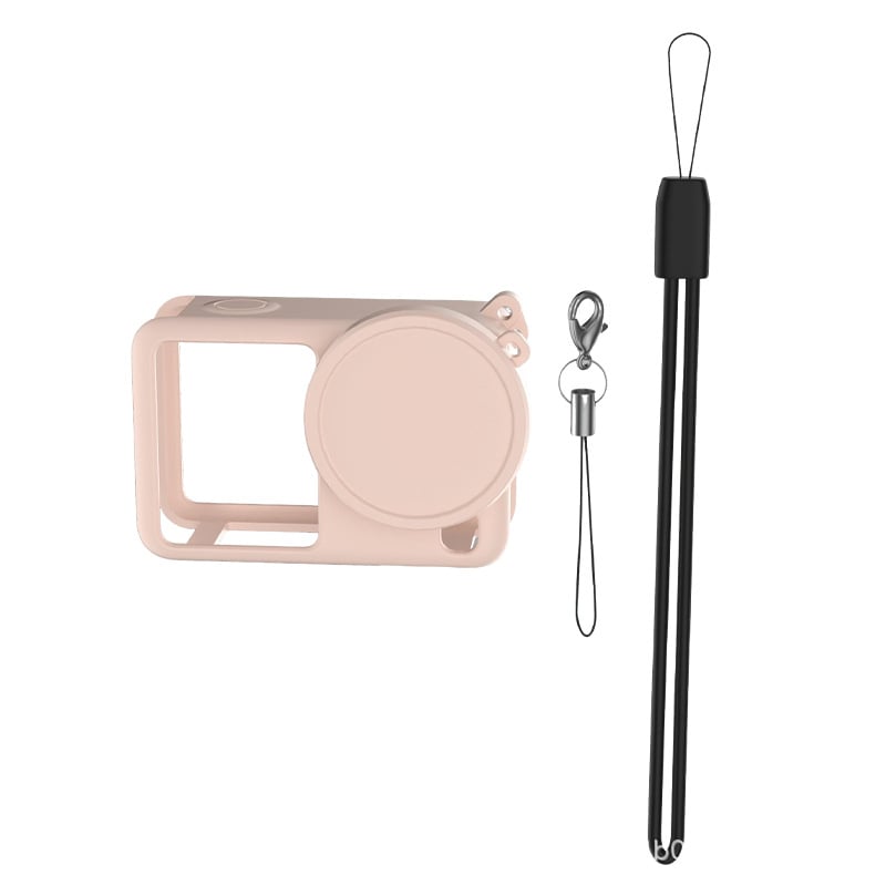 Θήκη προστασίας από σιλικόνη για DJI Action 6 με κάλυμμα φακού, προστασία από πτώσεις