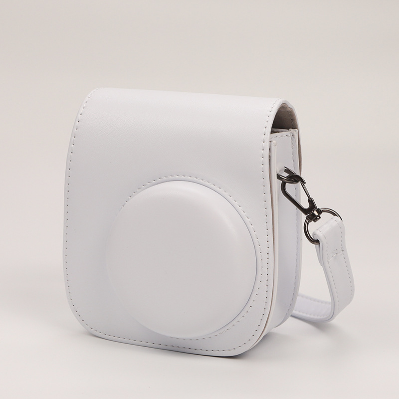 Geantă pentru Fuji Instax Mini 11/12 cu husă PU, respirabilă, rezistentă la uzură și la tăiere, crossbody unisex