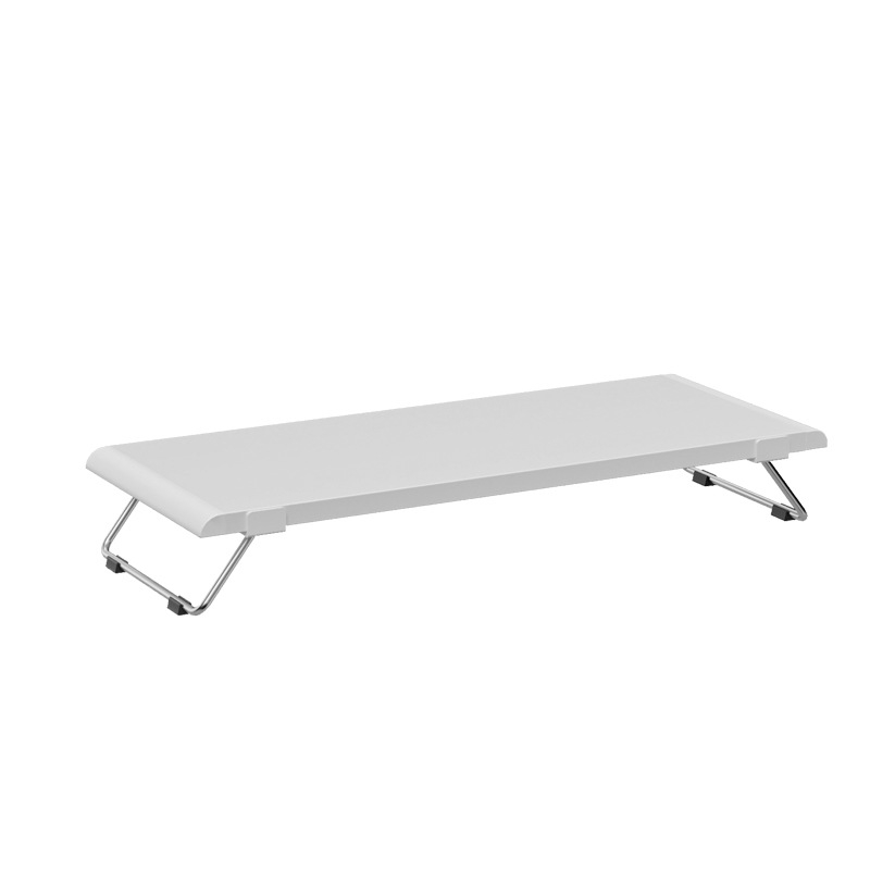 Stalak za podizanje monitora i prijenosnog računala na stol – karbon čelik, sklopiv, višefunkcijski, pokretan, moderni minimalistički stil