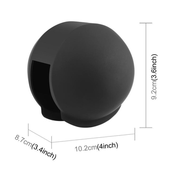 Capac de protecție a lentilei din silicon pentru Shadow Stone Insta360 X5 – Puluz Fat Cow (Model Pu766)