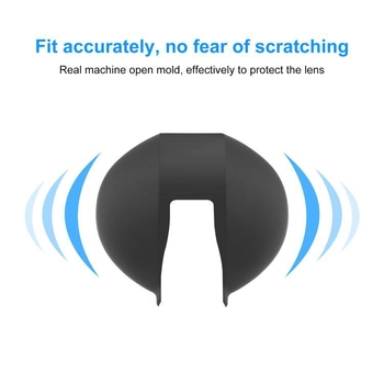 Capac de protecție a lentilei din silicon pentru Shadow Stone Insta360 X5 – Puluz Fat Cow (Model Pu766)