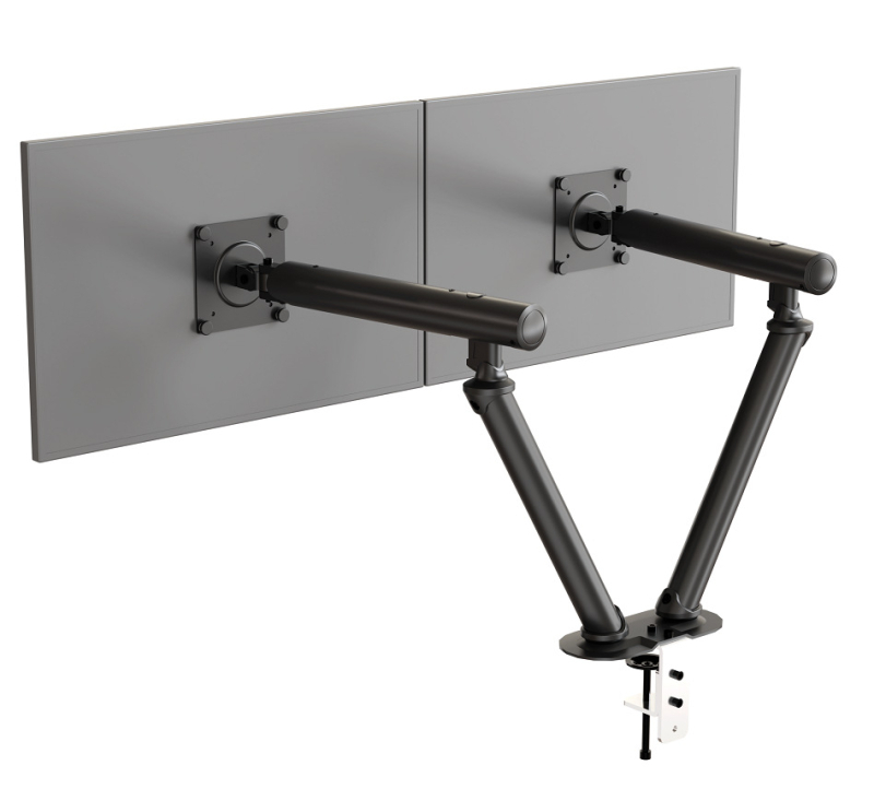 Držač monitora s plinskim amortizerom, nosivost 12 kg, model M6, tip podizanja, težina 2.23 kg, materijal: lim