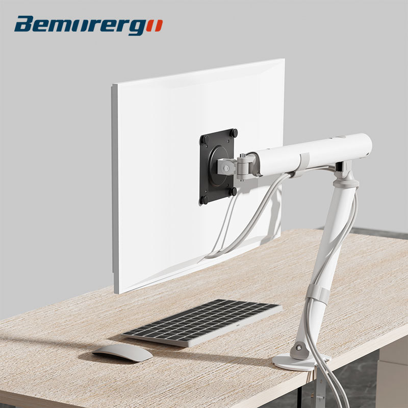 Držač monitora s plinskim amortizerom, nosivost 12 kg, model M6, tip podizanja, težina 2.23 kg, materijal: lim