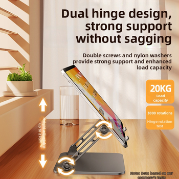 Základňa/ stojan na tablet – kovová konštrukcia, model v10, kompatibilný s iPad Pro, hmotnosť 700 g.