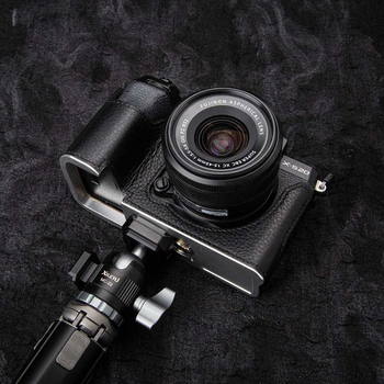 Geantă de umăr din piele Fuji X-S20 pentru aparat SLR, piele naturală, primăvara 2025, unisex