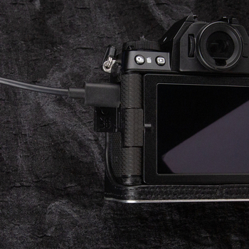 Geantă de umăr din piele Fuji X-S20 pentru aparat SLR, piele naturală, primăvara 2025, unisex