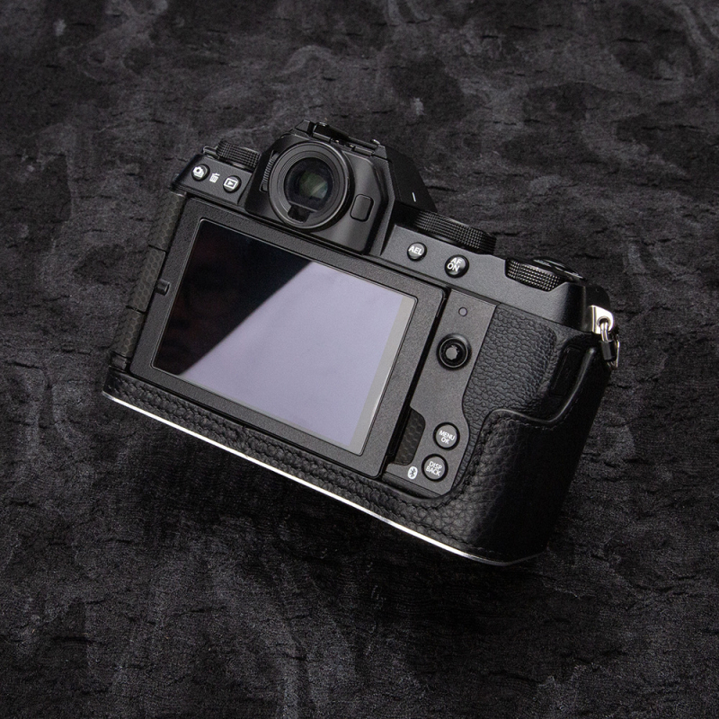 Geantă de umăr din piele Fuji X-S20 pentru aparat SLR, piele naturală, primăvara 2025, unisex