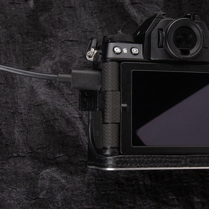 Geantă de umăr din piele Fuji X-S20 pentru aparat SLR, piele naturală, primăvara 2025, unisex