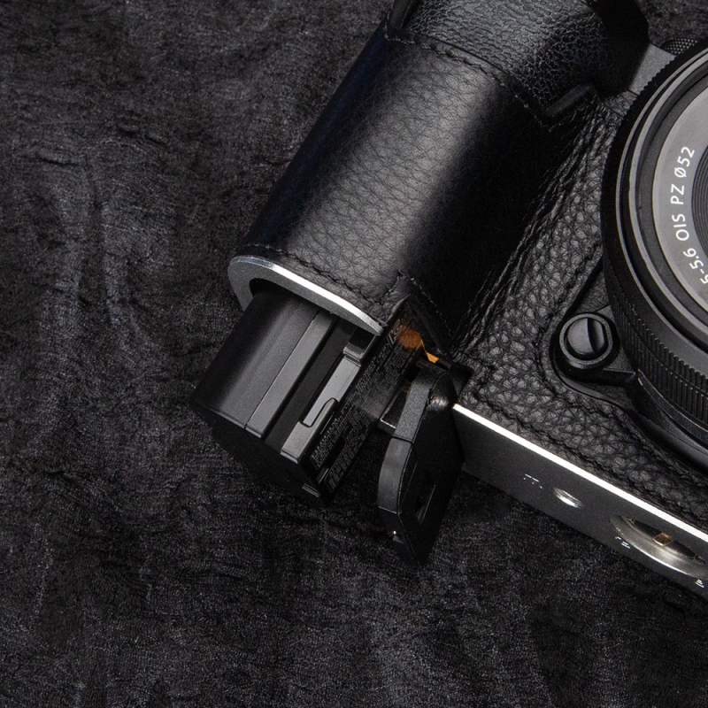 Geantă de umăr din piele Fuji X-S20 pentru aparat SLR, piele naturală, primăvara 2025, unisex