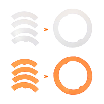 Prijenosna kružna svjetiljka za fotografiju – 240 LED, 5600K, 55W, 100–240V, podesiva svjetlina, domet do 4 m, model RL-18PDF