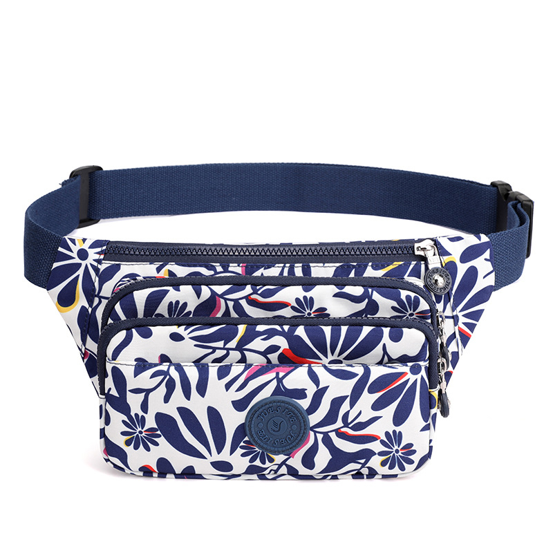 Dámska nylonová taška cez rameno v mestskom minimalistickom štýle, zapínanie na zips, vnútorné vrecká: zipsové vrecko, vrecko na telefón, vrecko na ID, malé zipsovacie vrecko, polyesterová podšívka