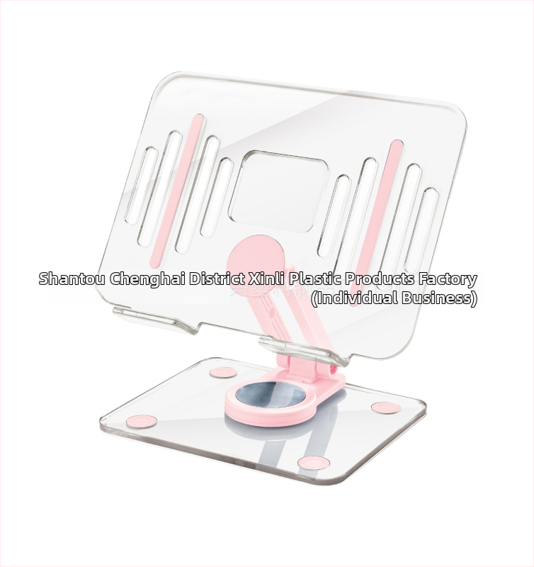 Akrylátový držiak na tablet so otočným sklápacím dizajnom, stolová podpora, kompatibilný s modelmi iPad, iPhone a iPod