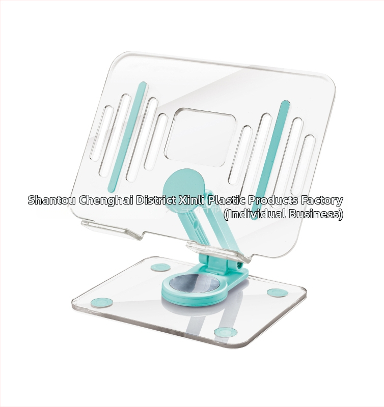 Akrylátový držiak na tablet so otočným sklápacím dizajnom, stolová podpora, kompatibilný s modelmi iPad, iPhone a iPod