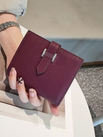 Портфейл за карти от естествена кожа с текстура на дланта, дишащ, изключително лек и разширяем