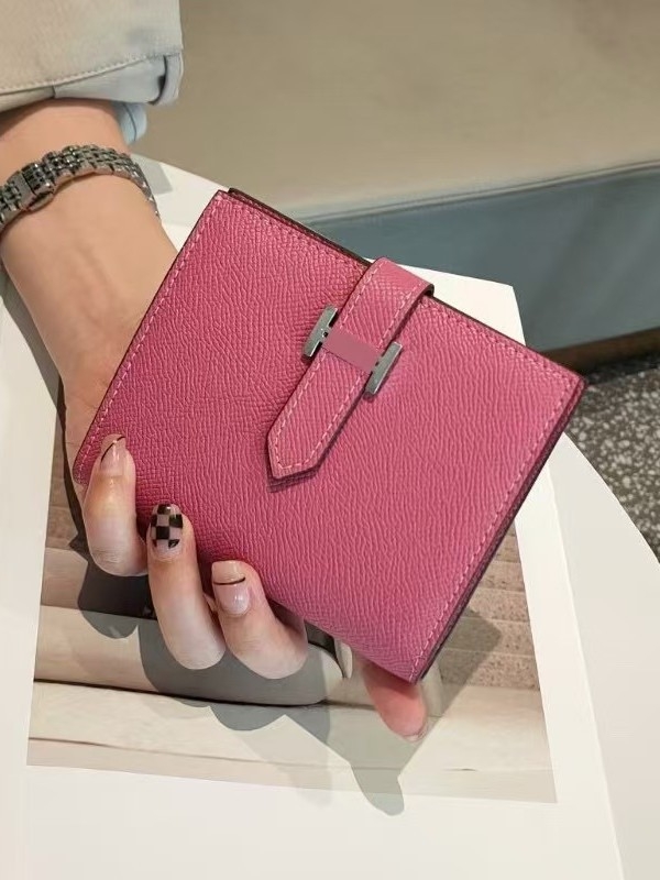 Портфейл за карти от естествена кожа с текстура на дланта, дишащ, изключително лек и разширяем