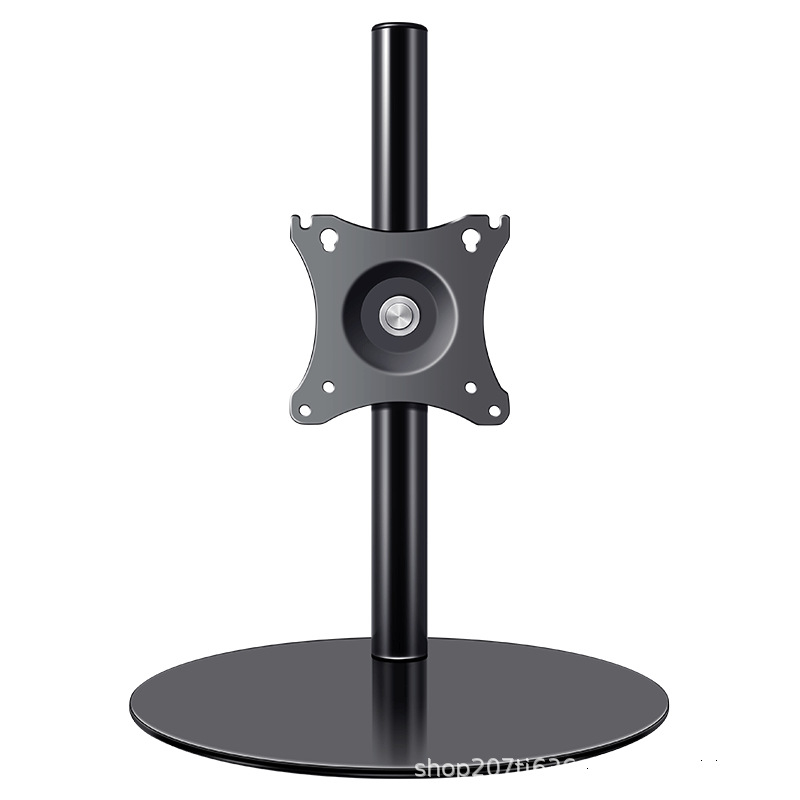 Monitora statīvs darbam ar 360° rotāciju, bez urbšanas stiprinājuma, galda pacēlājs