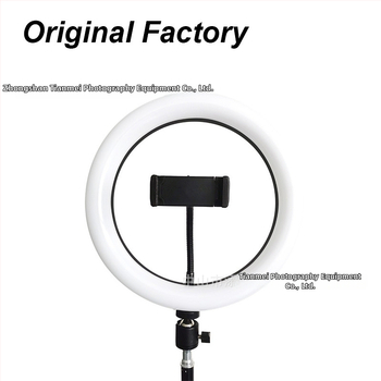 Kruhové LED svetlo pre telefón pre selfie a živé vysielanie – 5V, 5W, 3000–6500K, s reguláciou jasu