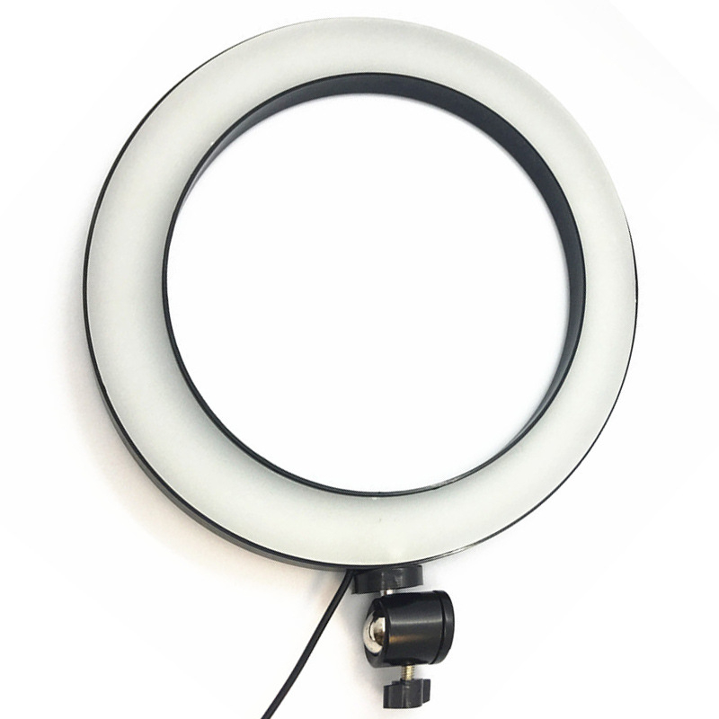 Kruhové LED svetlo pre telefón pre selfie a živé vysielanie – 5V, 5W, 3000–6500K, s reguláciou jasu