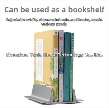 Stojan na notebook vertikálny, z hliníkovej zliatiny, univerzálny, model 2, hmotnosť 470 g