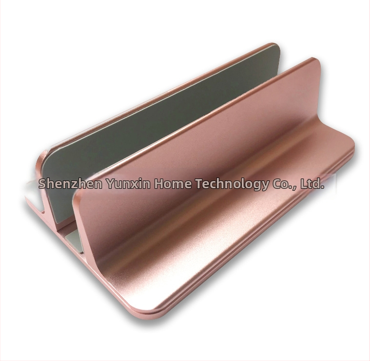 Stojan na notebook vertikálny, z hliníkovej zliatiny, univerzálny, model 2, hmotnosť 470 g