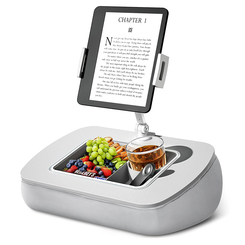 Suport pentru tabletă - pliabil, montaj pe birou/pat, Compatibil cu modelele iPad/iPhone/iPod, greutate 1,87 kg, OEM