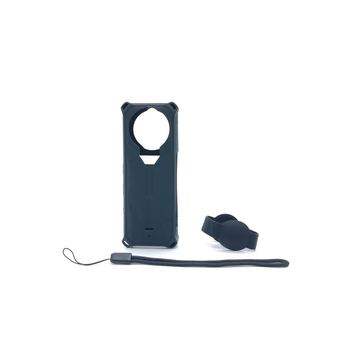 Carcasă din silicon Insta360 X5 cu protecție pentru obiectiv, carcasă de protecție pentru cameră panoramică