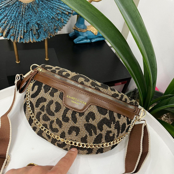 PU mestská cezramenná taška na pás s vreckom na zips a polyesterovou podšívkou, jar 2025